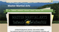 Desktop Screenshot of mastermartialarts.org