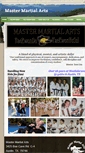 Mobile Screenshot of mastermartialarts.org